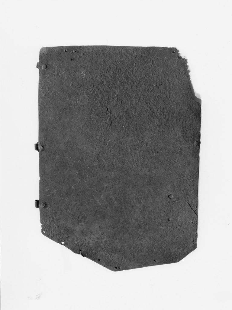 corazza, frammento - ambito indo-persiano (sec. XVI)