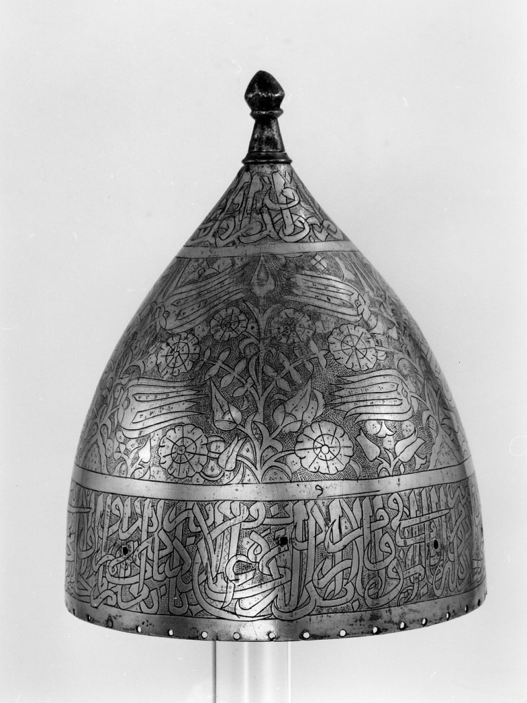 motivi decorativi vegetali (taschetto - shishak) - manifattura ottomana (fine/inizio secc. XVI/ XVII)