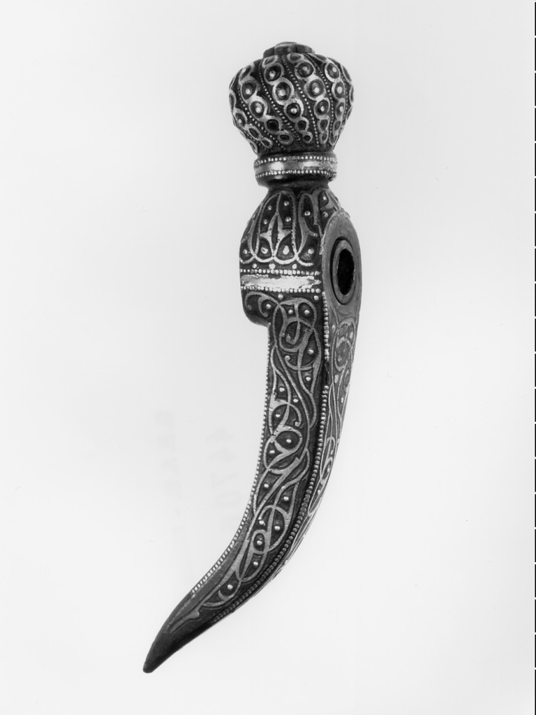 motivi decorativi vegetali stilizzati (martello da cerimonia - kulunk, serie) - manifattura ottomana (sec. XVII)