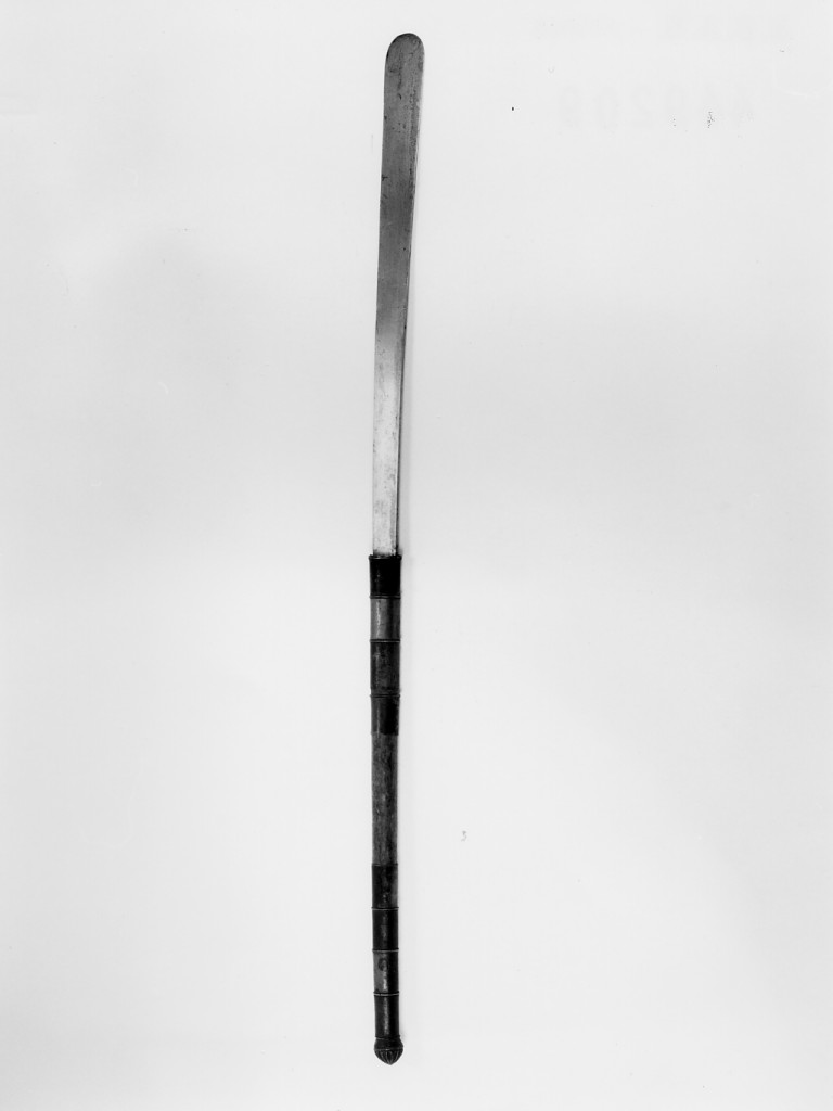 spada da esecuzione - dha - manifattura giapponese (fine/inizio secc. XVIII/ XIX)