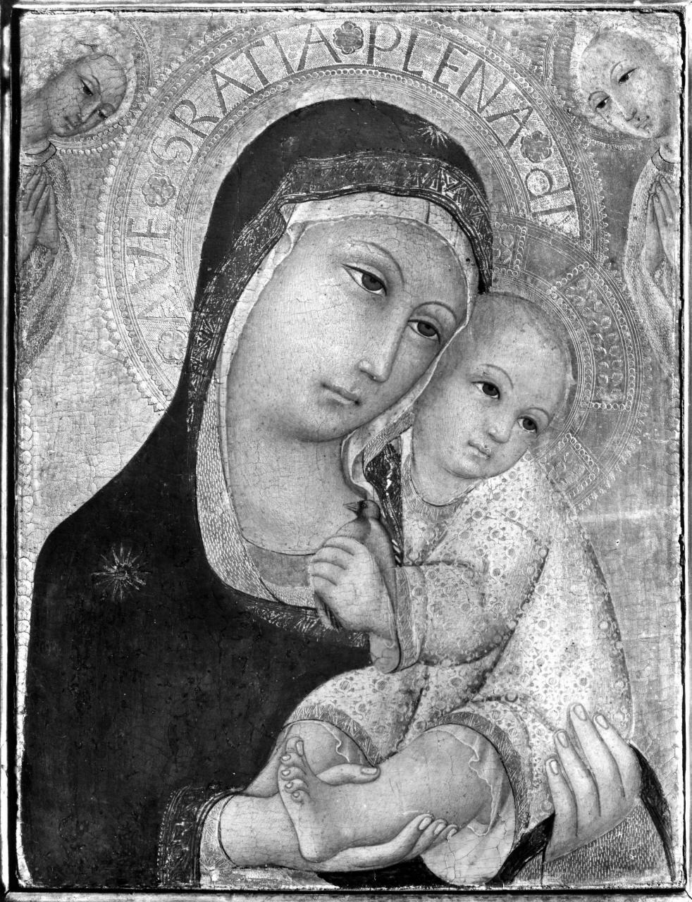 Madonna con Bambino (dipinto) di Sano di Pietro (attribuito) (metà sec. XV)