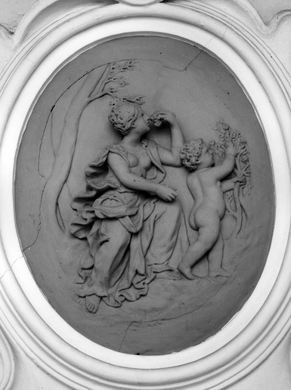 scena mitologica (rilievo) di Monaccorti Paolo (sec. XVIII)