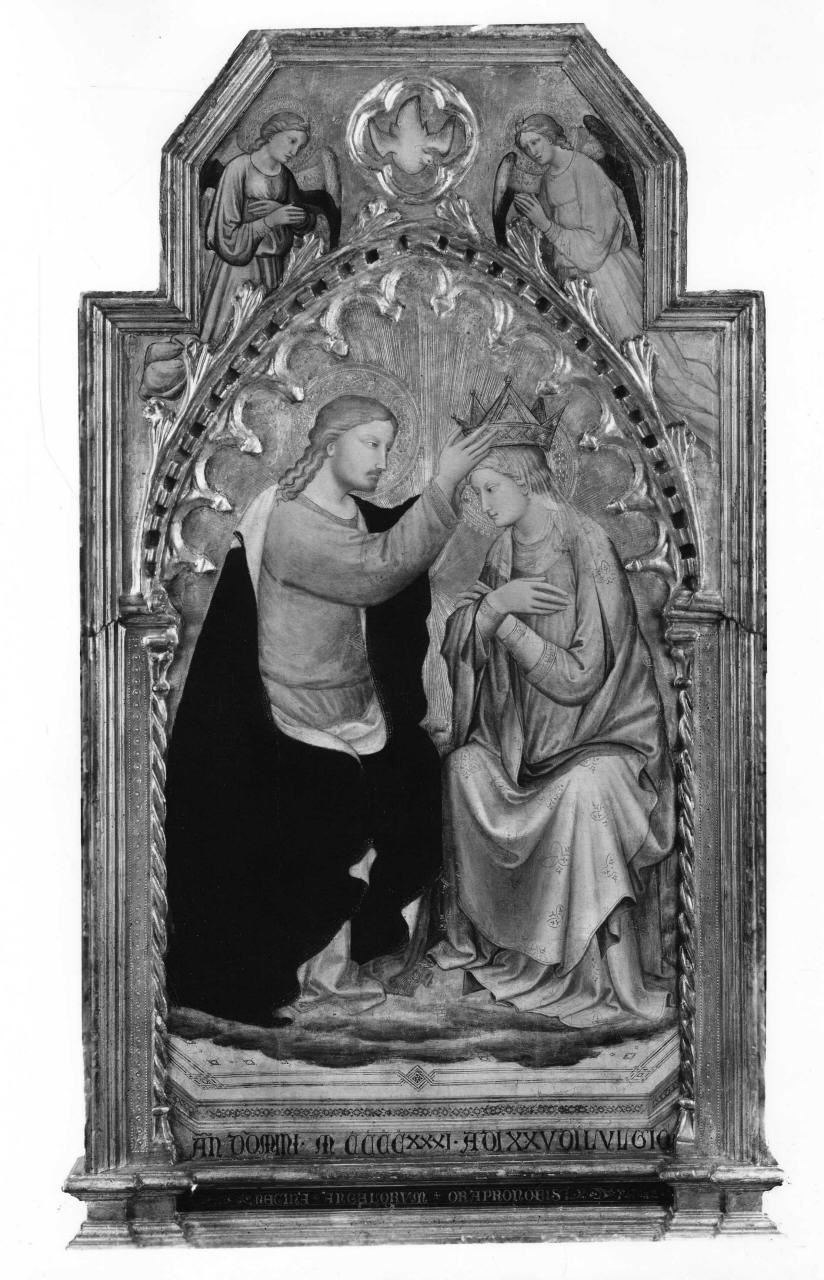 incoronazione di Maria Vergine (dipinto) di Mariotto di Nardo (attribuito) (sec. XV)