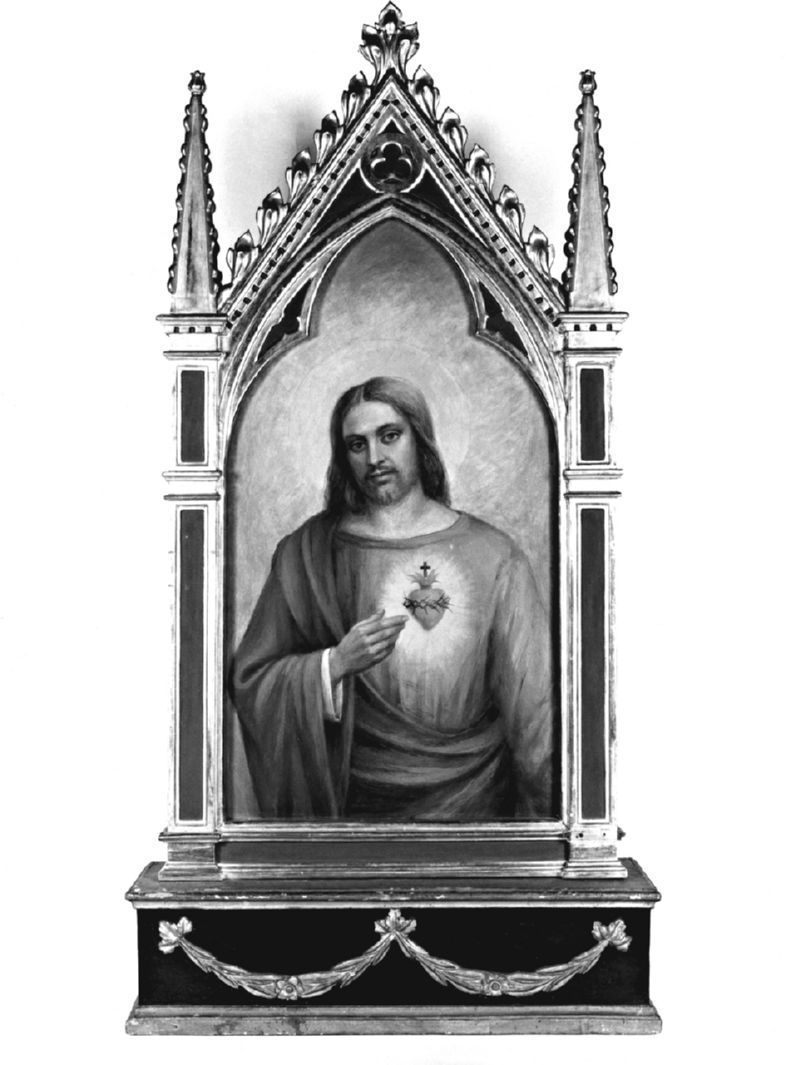 Sacro Cuore di Gesù (dipinto) - ambito senese (prima metà sec. XX)