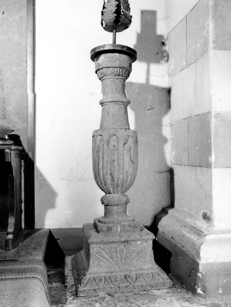 candelabro da chiesa - bottega toscana (primo quarto sec. XVII)