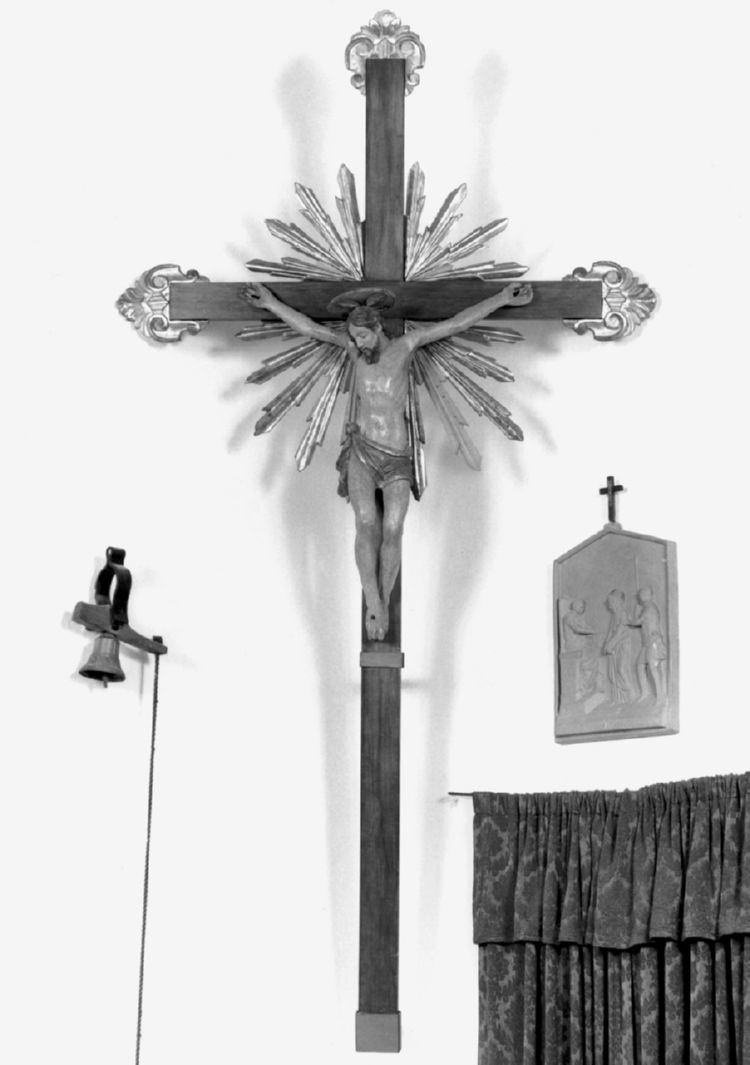 Cristo crocifisso (croce processionale) - bottega toscana (prima metà sec. XX)