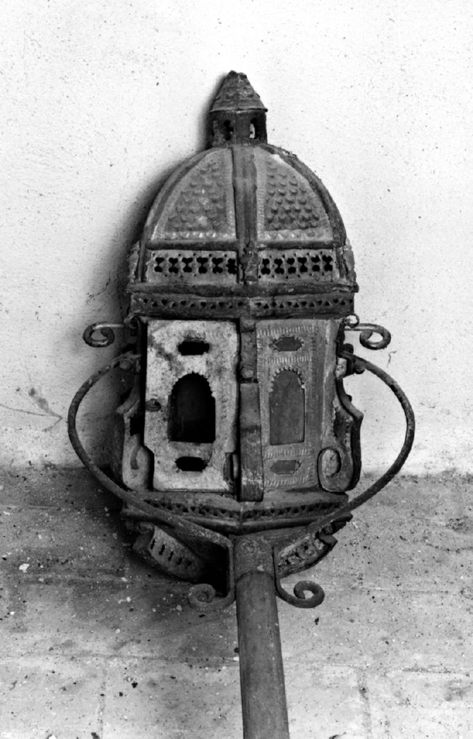 lanterna processionale, serie - bottega toscana (prima metà sec. XIX)