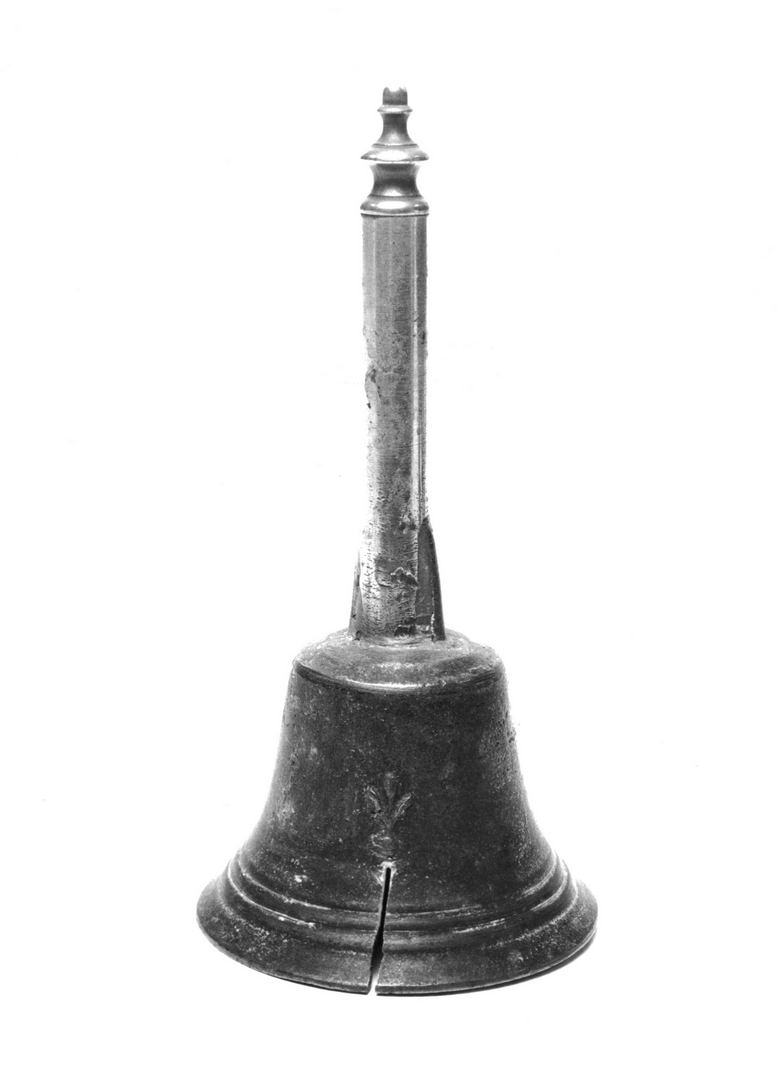 campanello d'altare - produzione toscana (seconda metà sec. XIX)