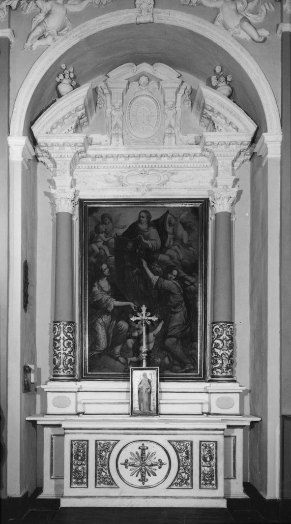 altare, complesso decorativo di Valentini Mattio (sec. XVII)