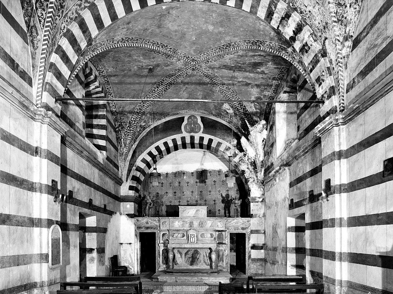 angeli (altare maggiore, complesso decorativo) - bottega toscana (prima metà sec. XVIII)