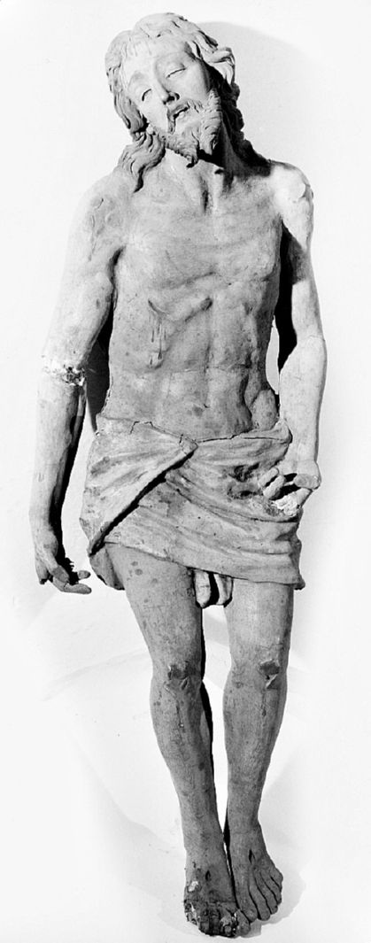 Cristo morto (statua) - ambito romano (fine/inizio secc. XVII/ XVIII)