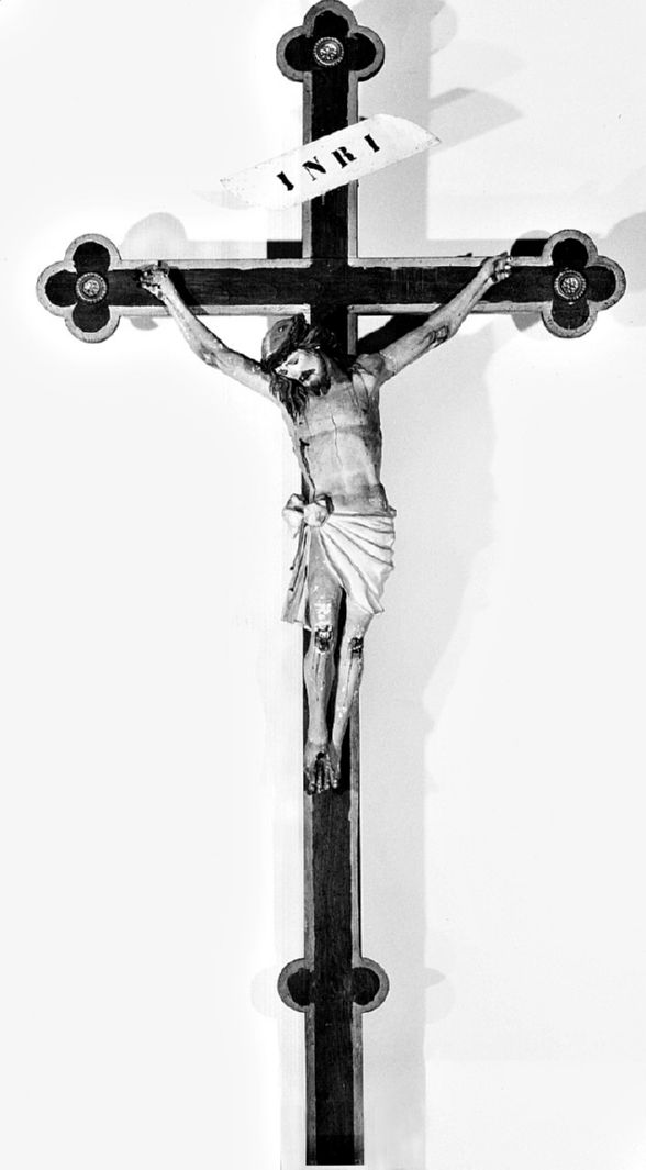 Cristo crocifisso (crocifisso) - ambito toscano (seconda metà sec. XIX)