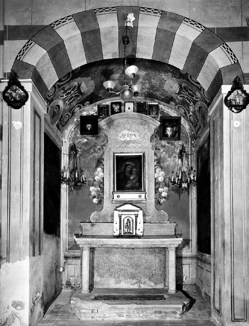 altare - a edicola - bottega toscana (sec. XX)