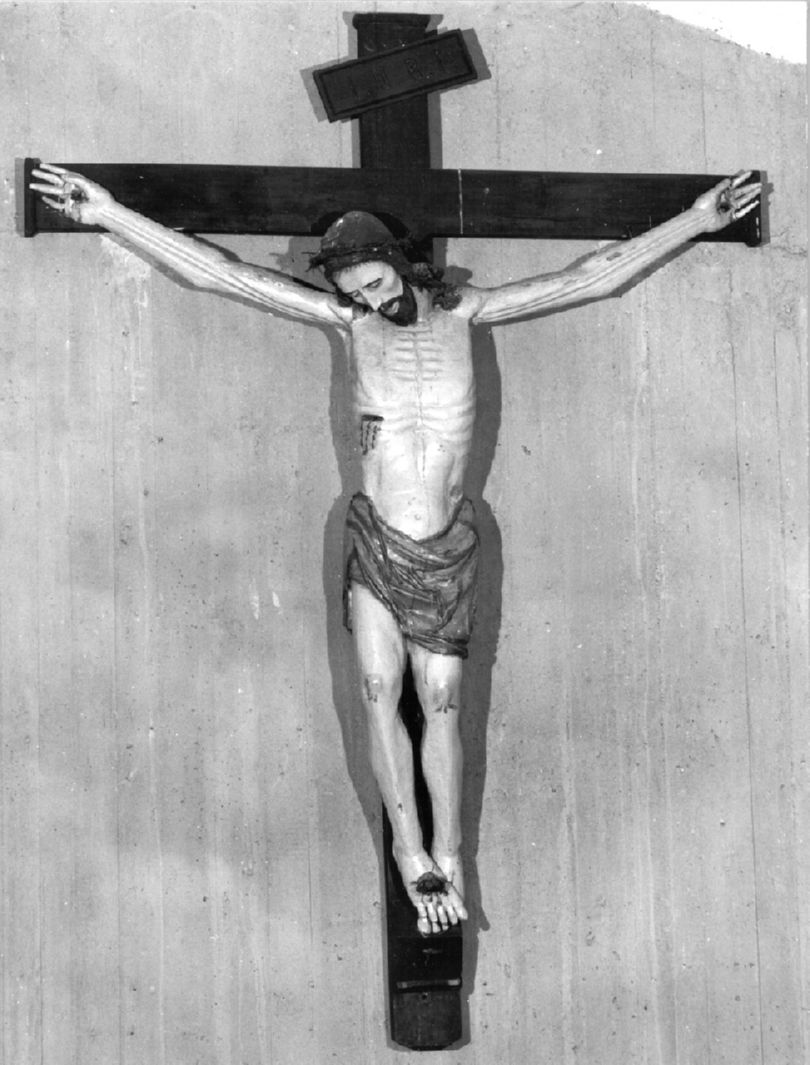 Cristo crocifisso (crocifisso) - bottega senese (sec. XIX)
