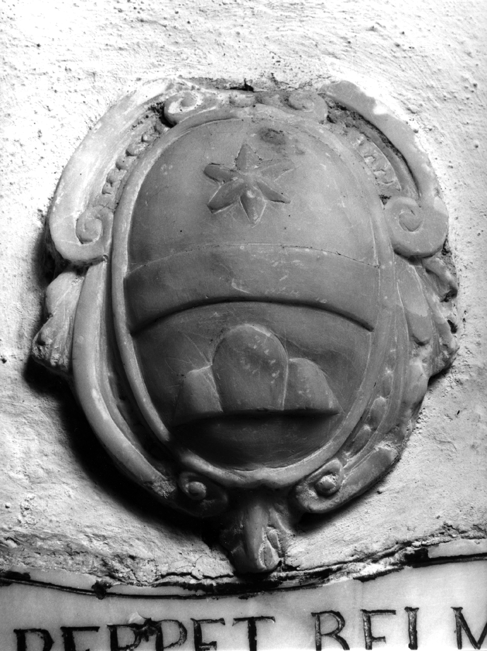 stemma (rilievo) - bottega senese (sec. XVII)