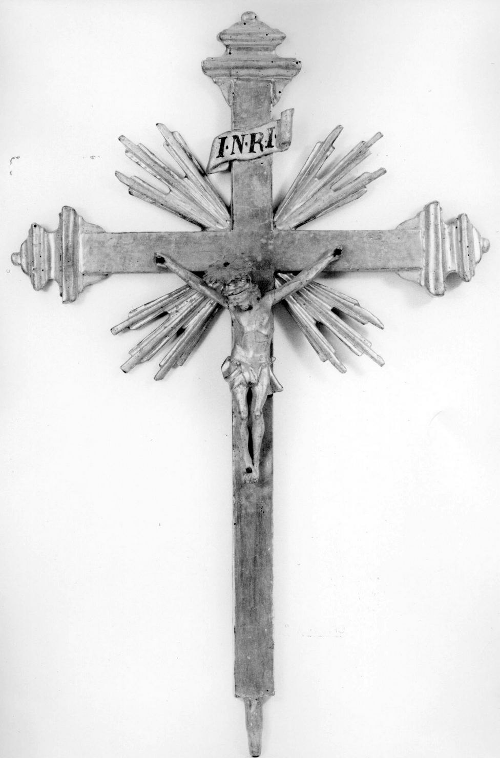 Cristo crocifisso (croce processionale) - bottega toscana (primo quarto sec. XIX)