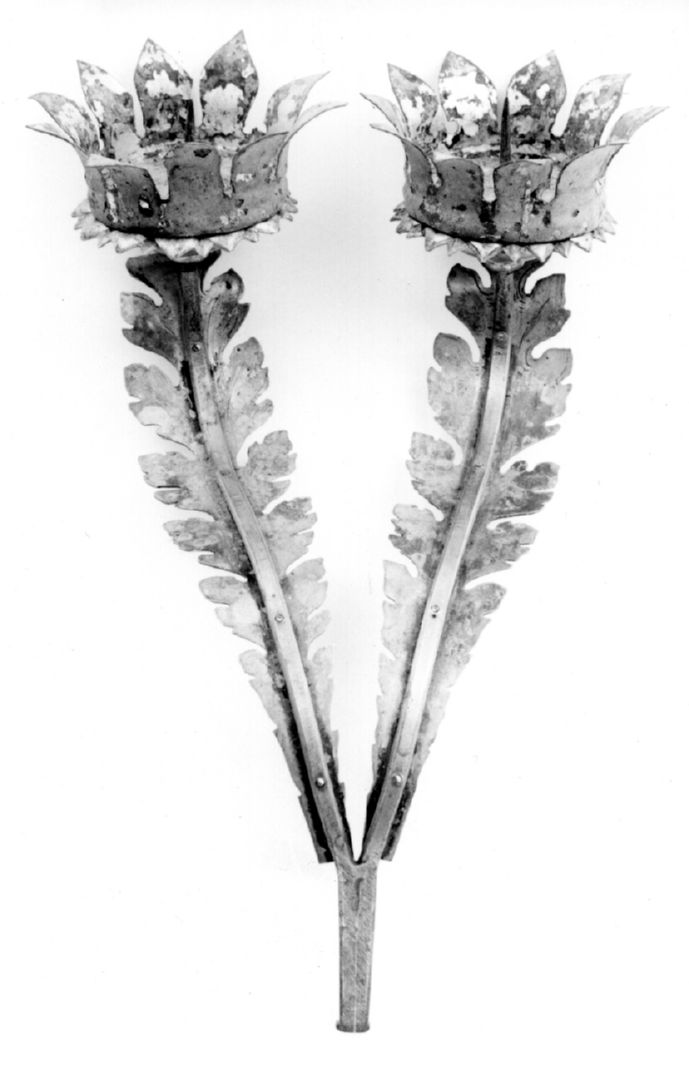 braccio di candelabro, serie - manifattura toscana (sec. XIX)