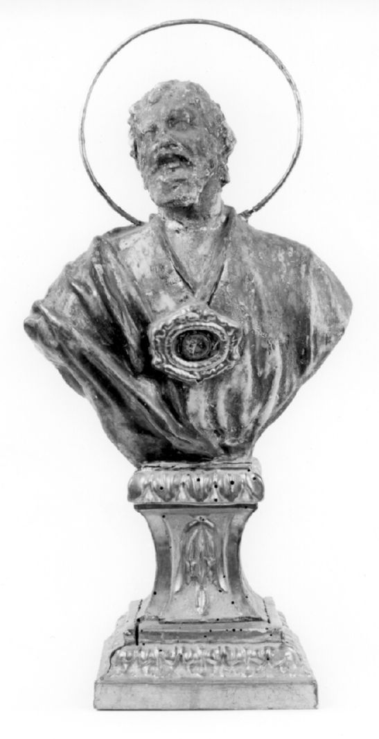 San Cristoforo (reliquiario - a busto) - manifattura toscana (sec. XVIII)