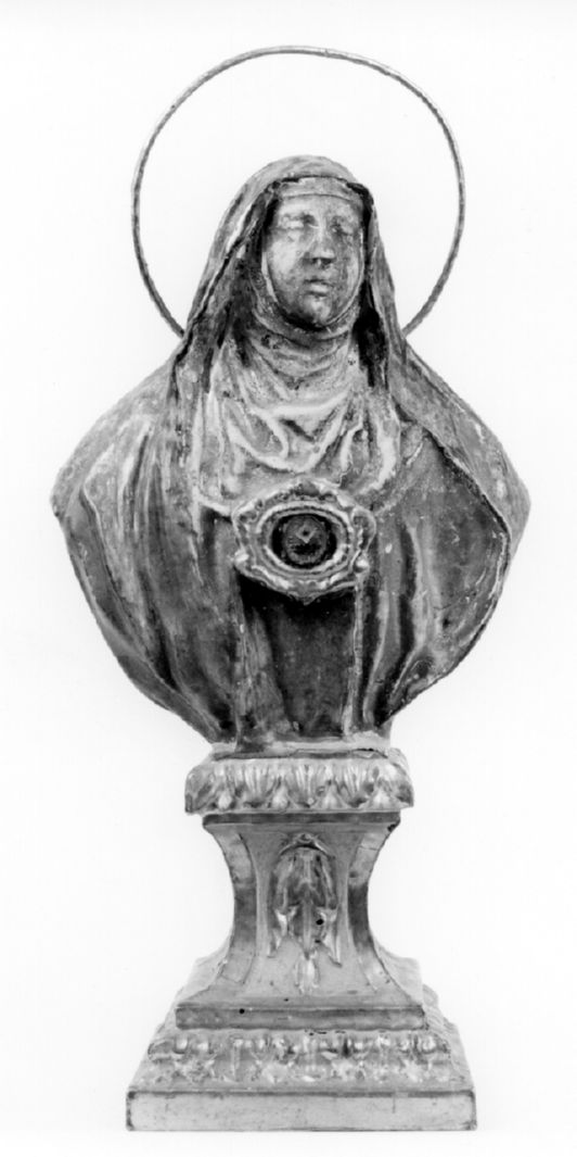 Santa Caterina (reliquiario - a busto) - manifattura toscana (sec. XVIII)