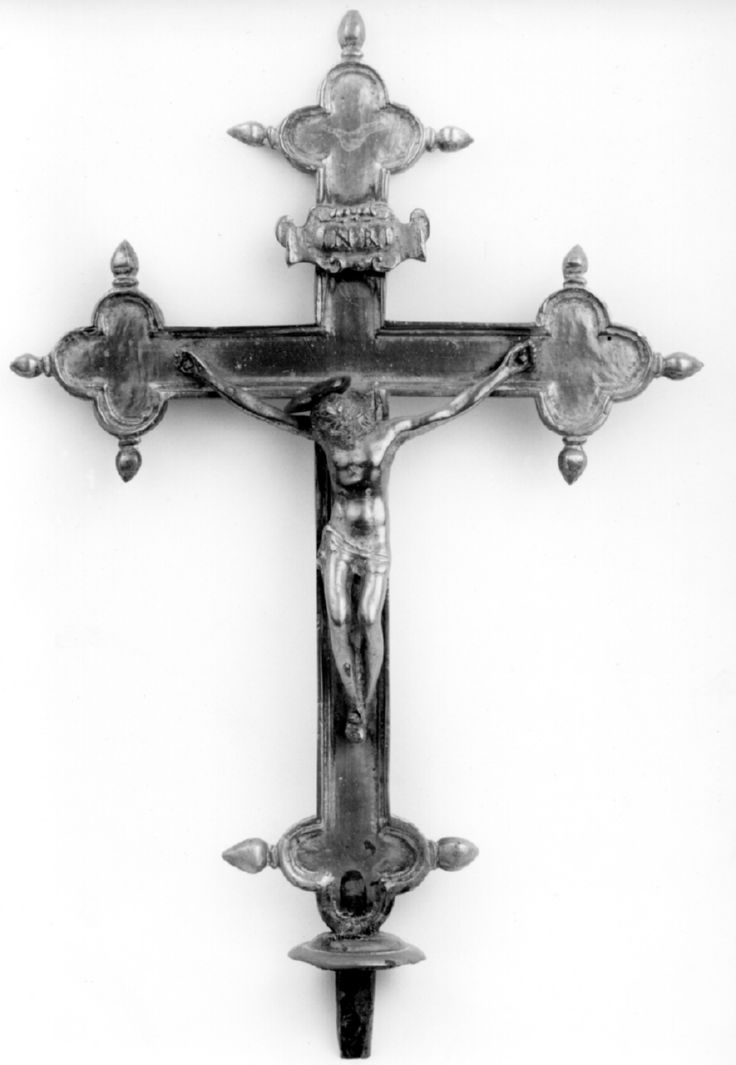 Cristo crocifisso (croce d'altare) - manifattura toscana (sec. XVII)
