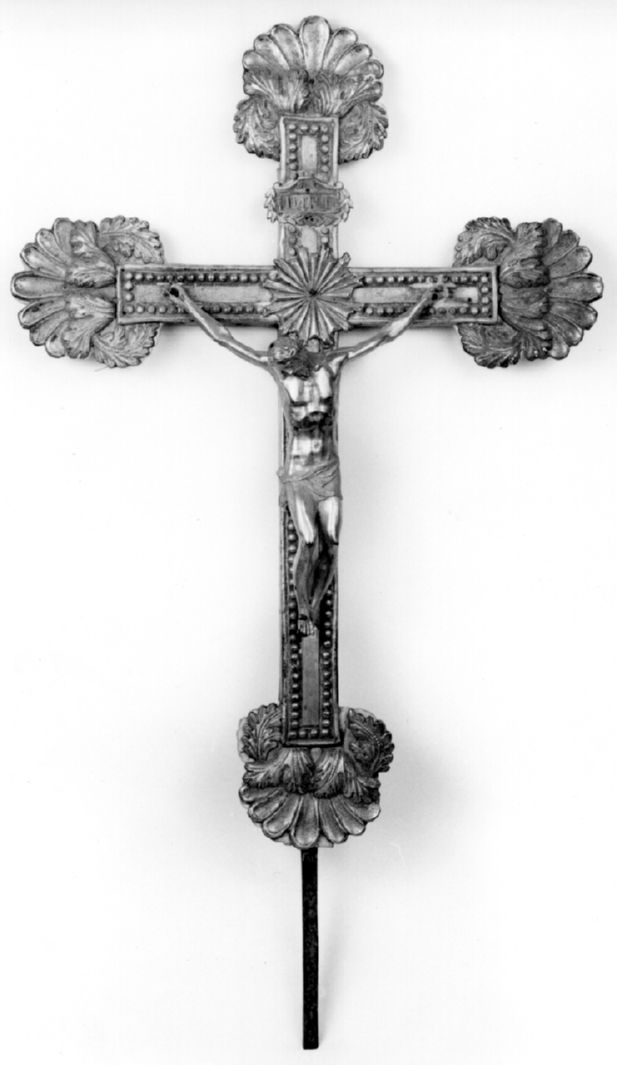 Cristo crocifisso (croce d'altare) - manifattura toscana (seconda metà sec. XVIII)
