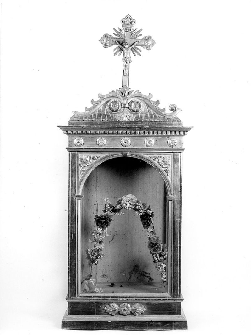 vetrina per reliquie - bottega toscana (seconda metà sec. XVIII)