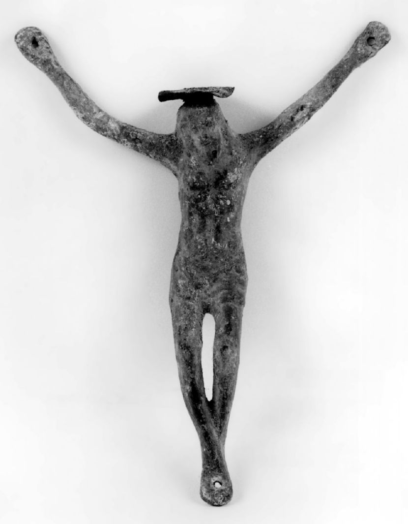 Cristo crocifisso (scultura) - produzione toscana (sec. XIX)