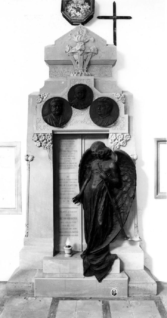 angelo della Morte (monumento funebre) di Corsini Fulvio, Buoncompagni Sante (sec. XX)