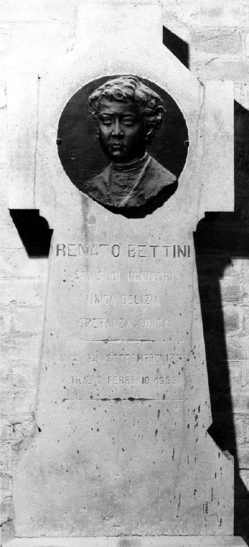 busto ritratto di Renato Bettini (monumento funebre) di Corsini Fulvio (sec. XX)