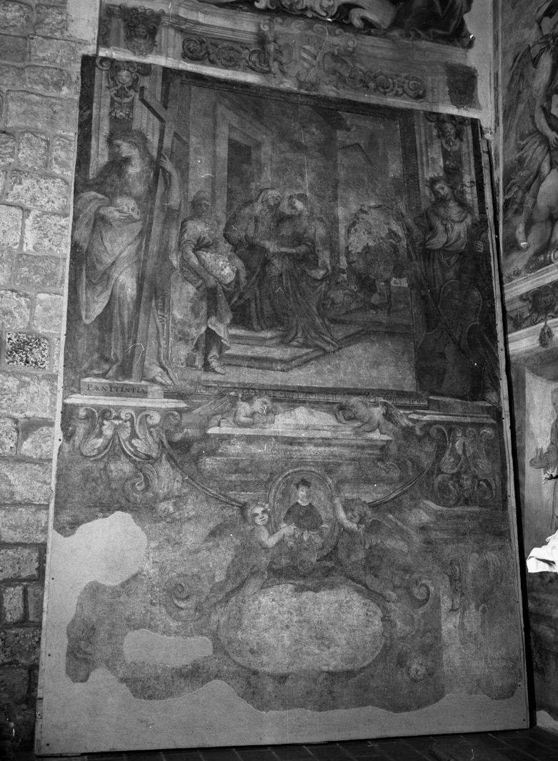 visitazione (dipinto) di Nasini Francesco (attribuito) (sec. XVII)