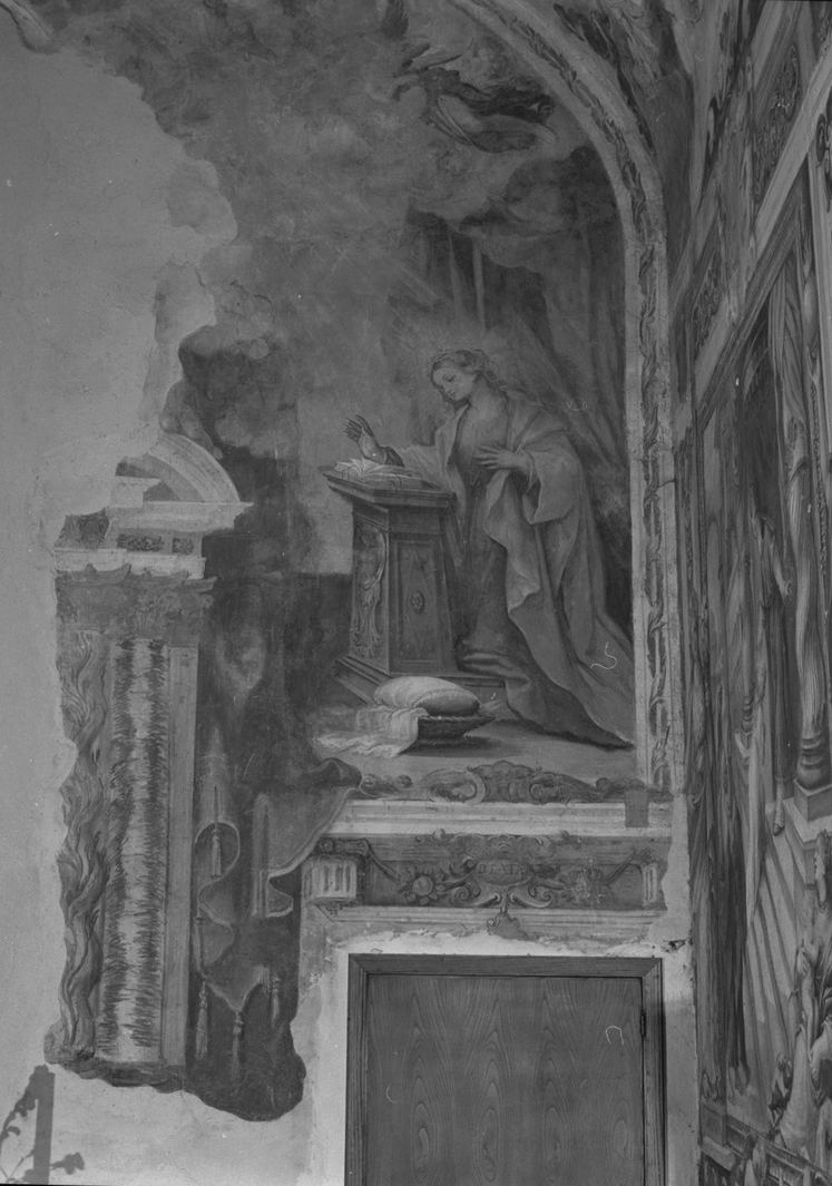 Annunciazione (dipinto) di Nasini Francesco (attribuito) (sec. XVII)