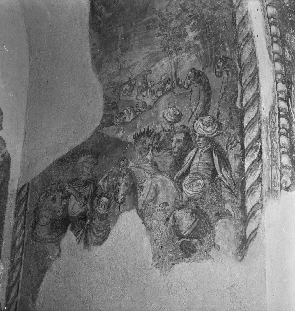 adorazione dei Re Magi (dipinto) di Nasini Francesco (sec. XVII)