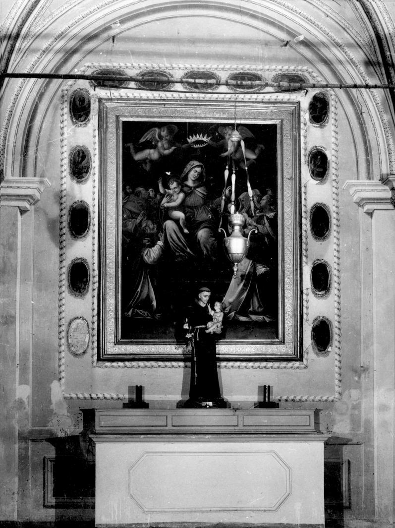 Madonna con Bambino e Santi (dipinto) - ambito fiorentino (sec. XVII)