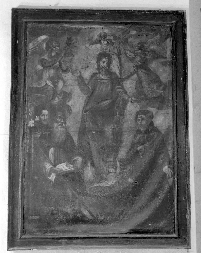 Immacolata Concezione e santi (dipinto) - ambito senese (prima metà sec. XVII)