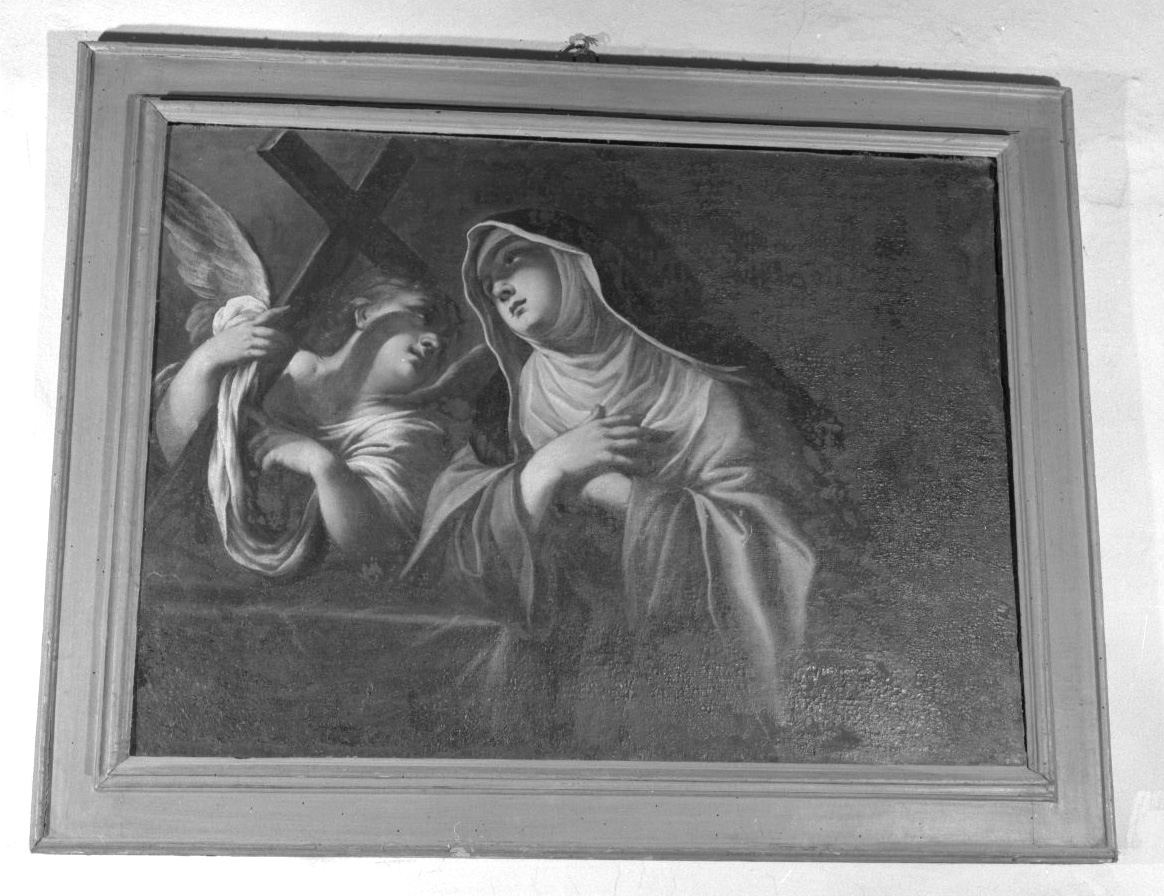 Santa Teresa d'Avila (dipinto, elemento d'insieme) di Nasini Antonio (attribuito) (seconda metà sec. XVII)