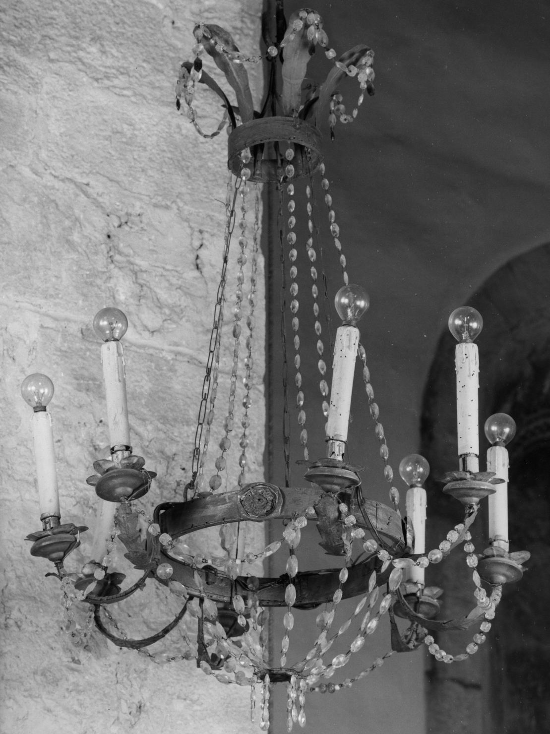 lampadario - bottega veneziana (prima metà sec. XVIII)