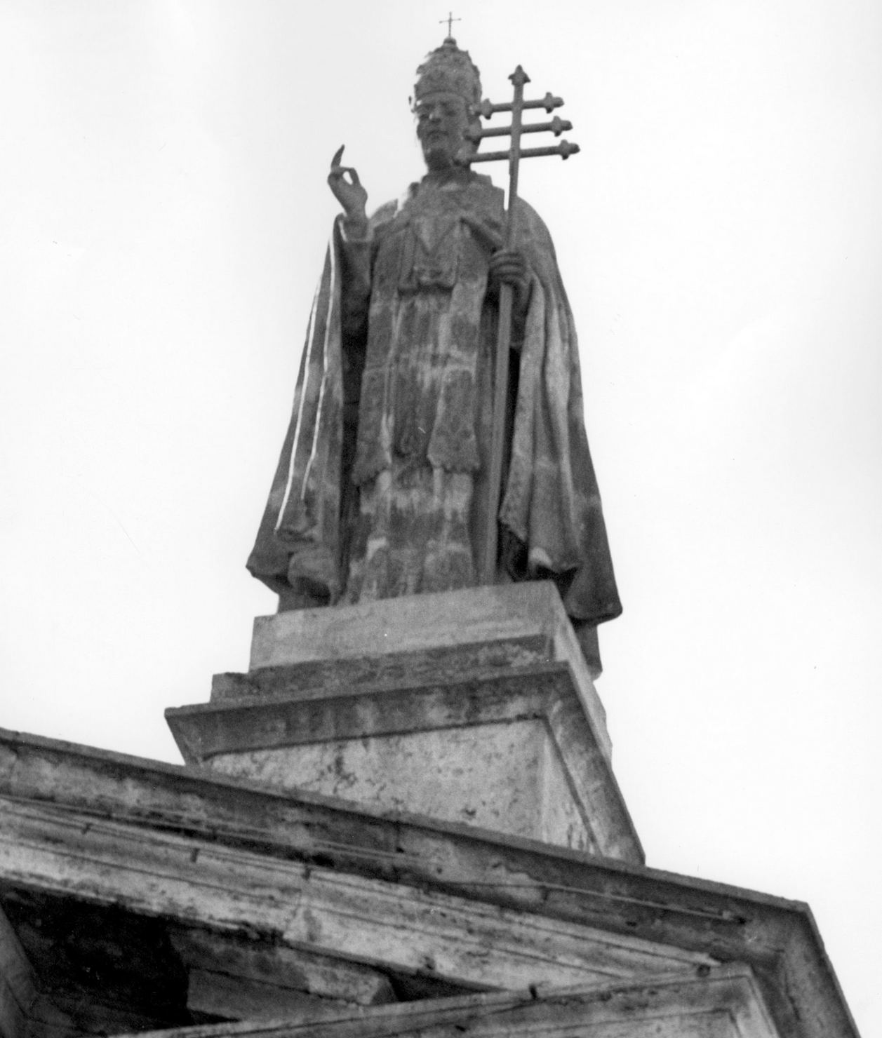 San Gregorio (statua) - ambito toscano (terzo quarto sec. XIX)