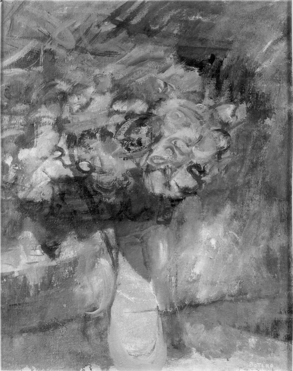 paesaggio (dipinto) di Magnani Giovanni (ultimo quarto sec. XX)
