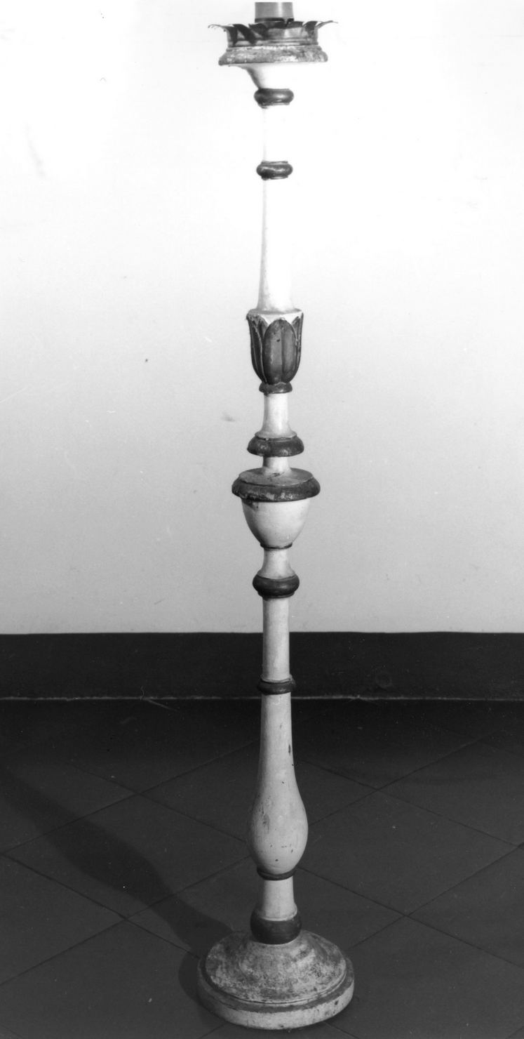 candelabro, serie - produzione toscana (prima metà sec. XIX)