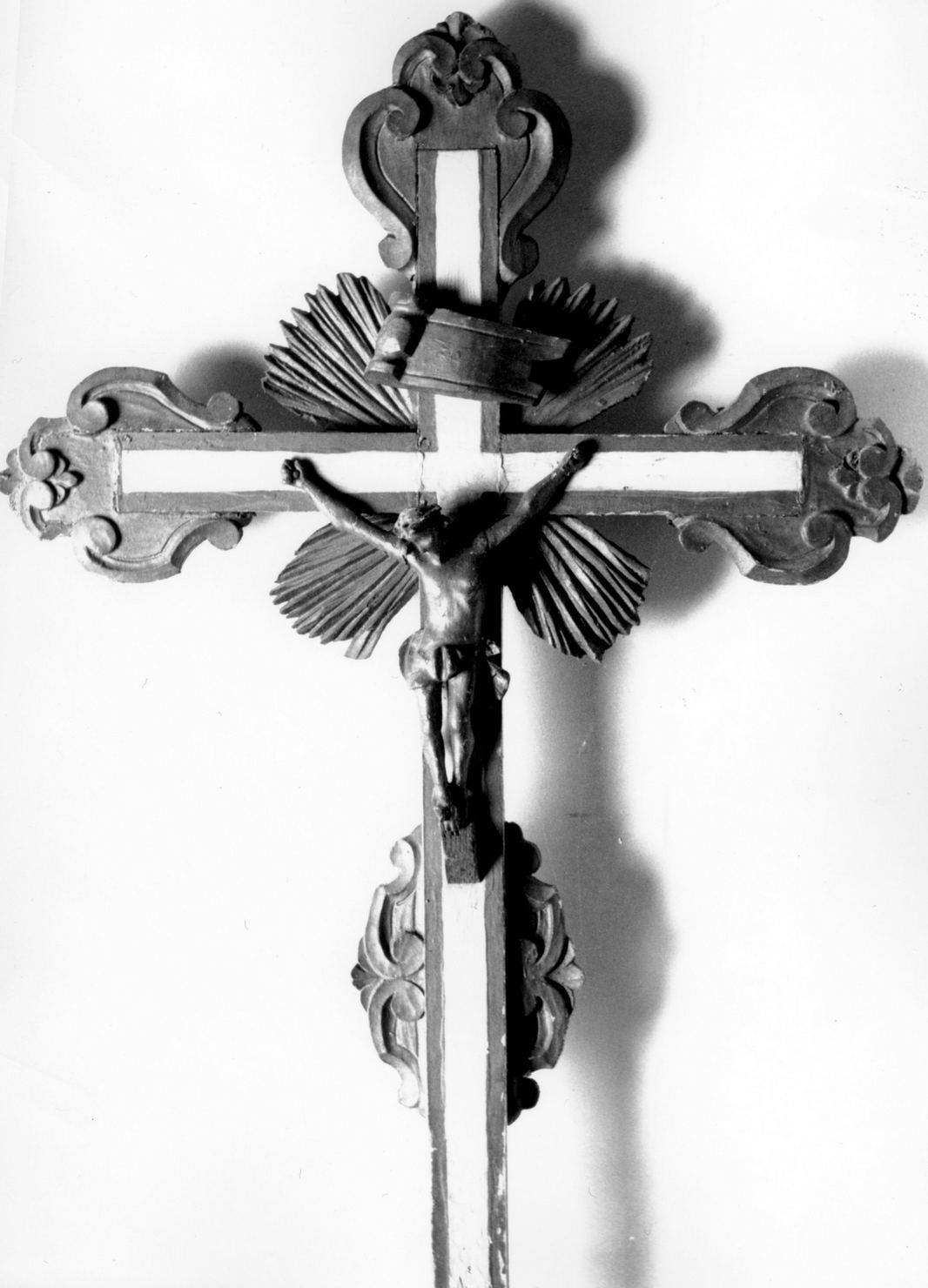 Cristo crocifisso (croce processionale) - manifattura toscana (sec. XVIII)