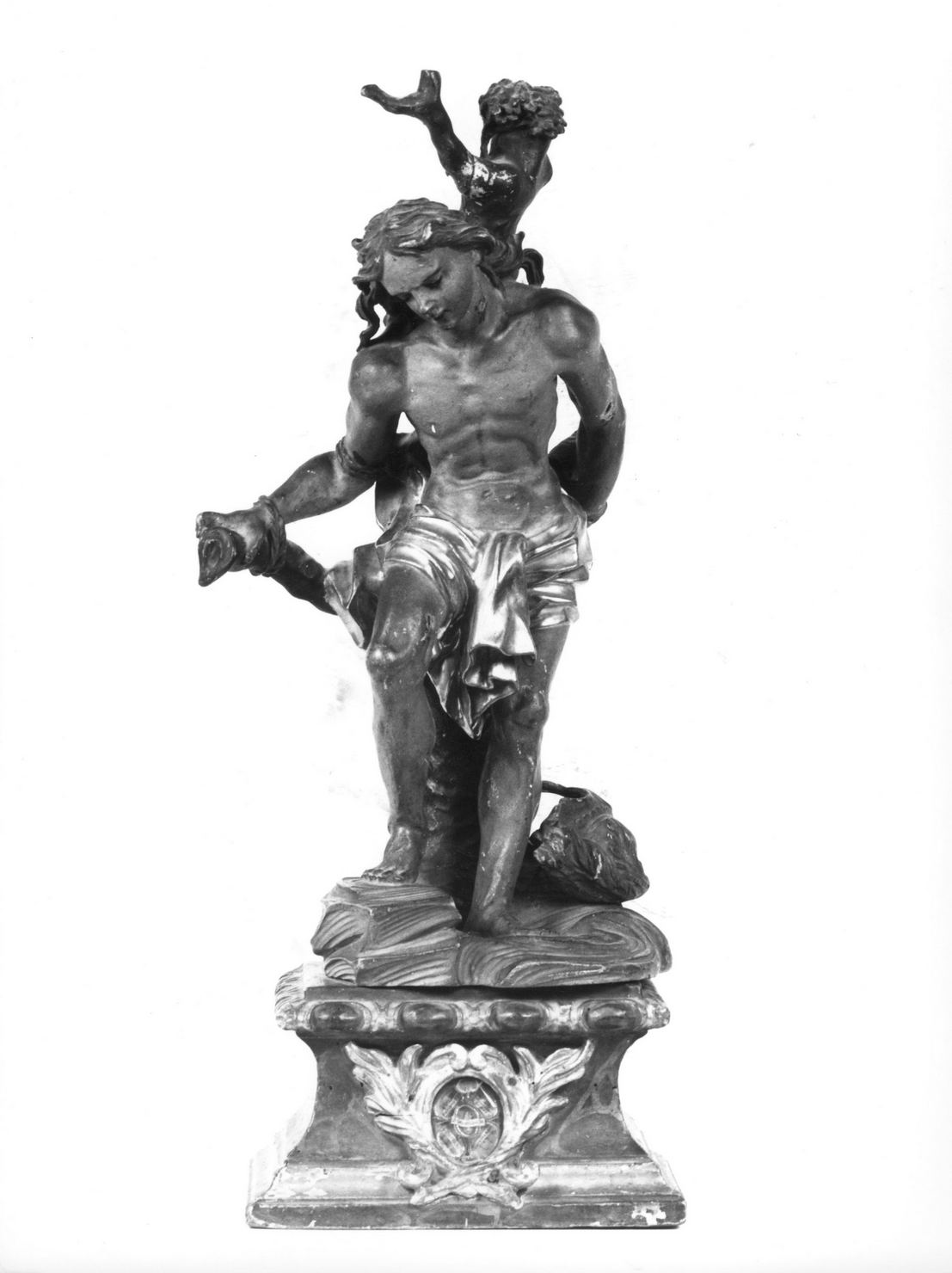 San Sebastiano (reliquiario - a statua, opera isolata) - bottega toscana (sec. XVIII)