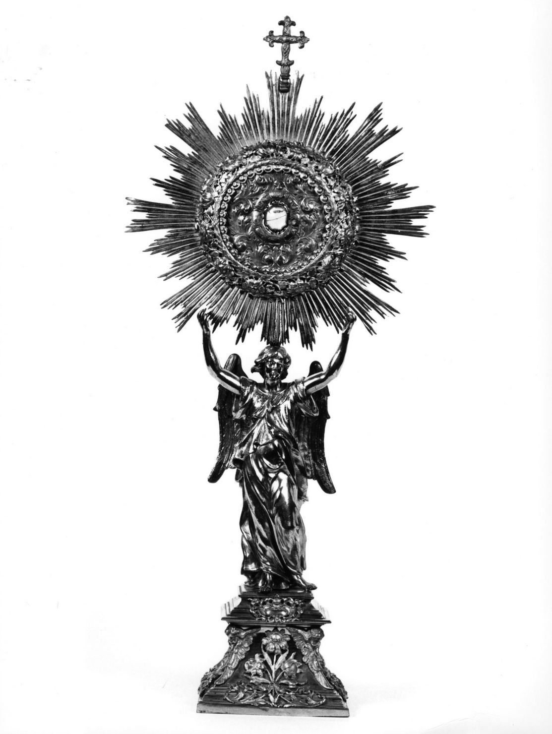 reliquiario - a ostensorio, opera isolata - bottega toscana (fine sec. XIX)