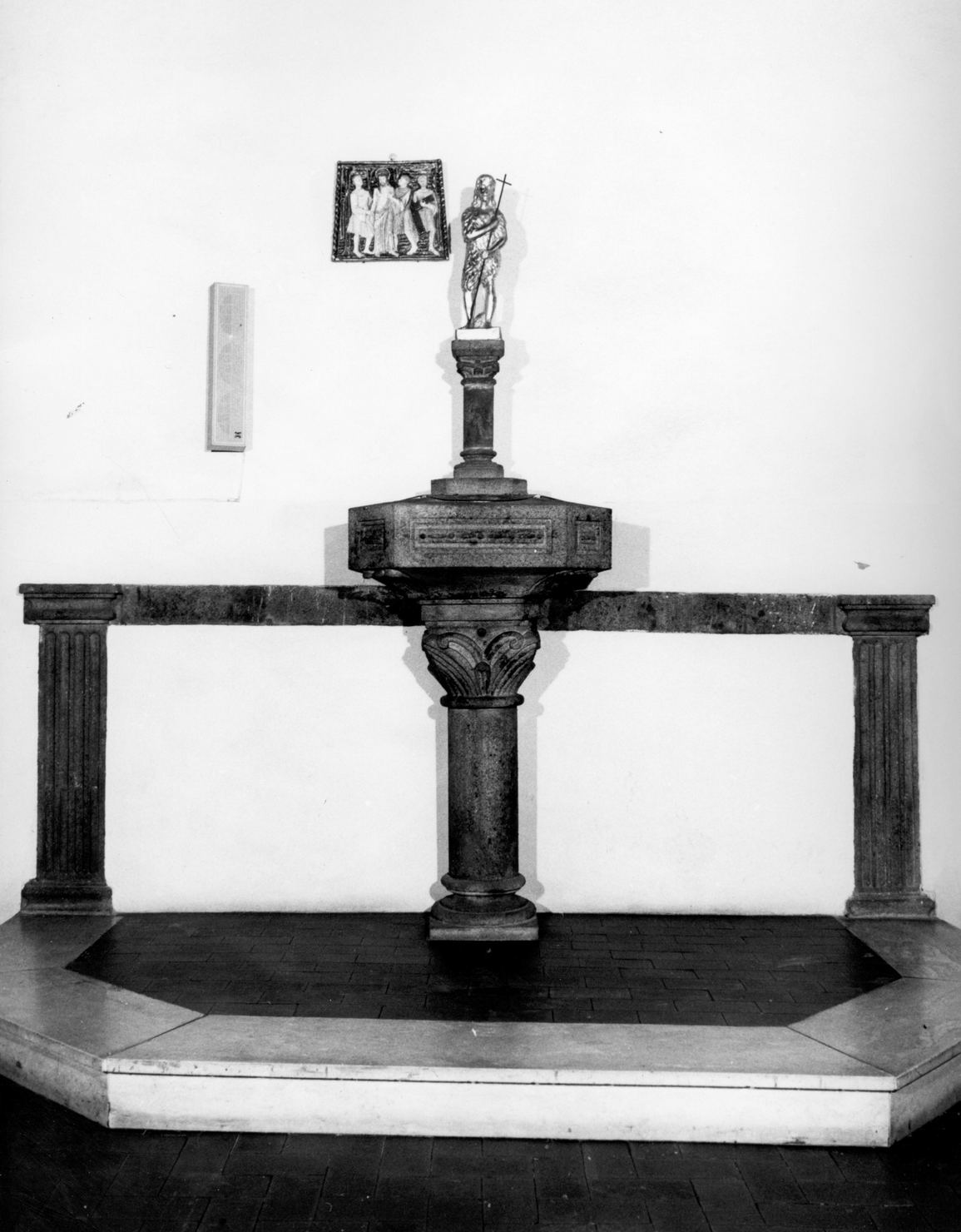 altare, frammento - bottega toscana (prima metà sec. XVII)