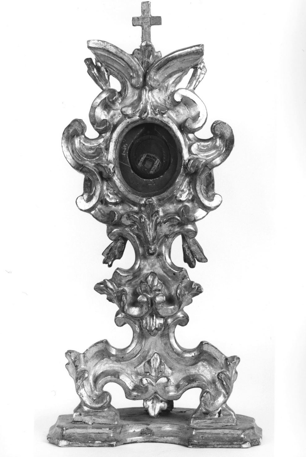 reliquiario - a ostensorio - bottega toscana (seconda metà sec. XVIII)