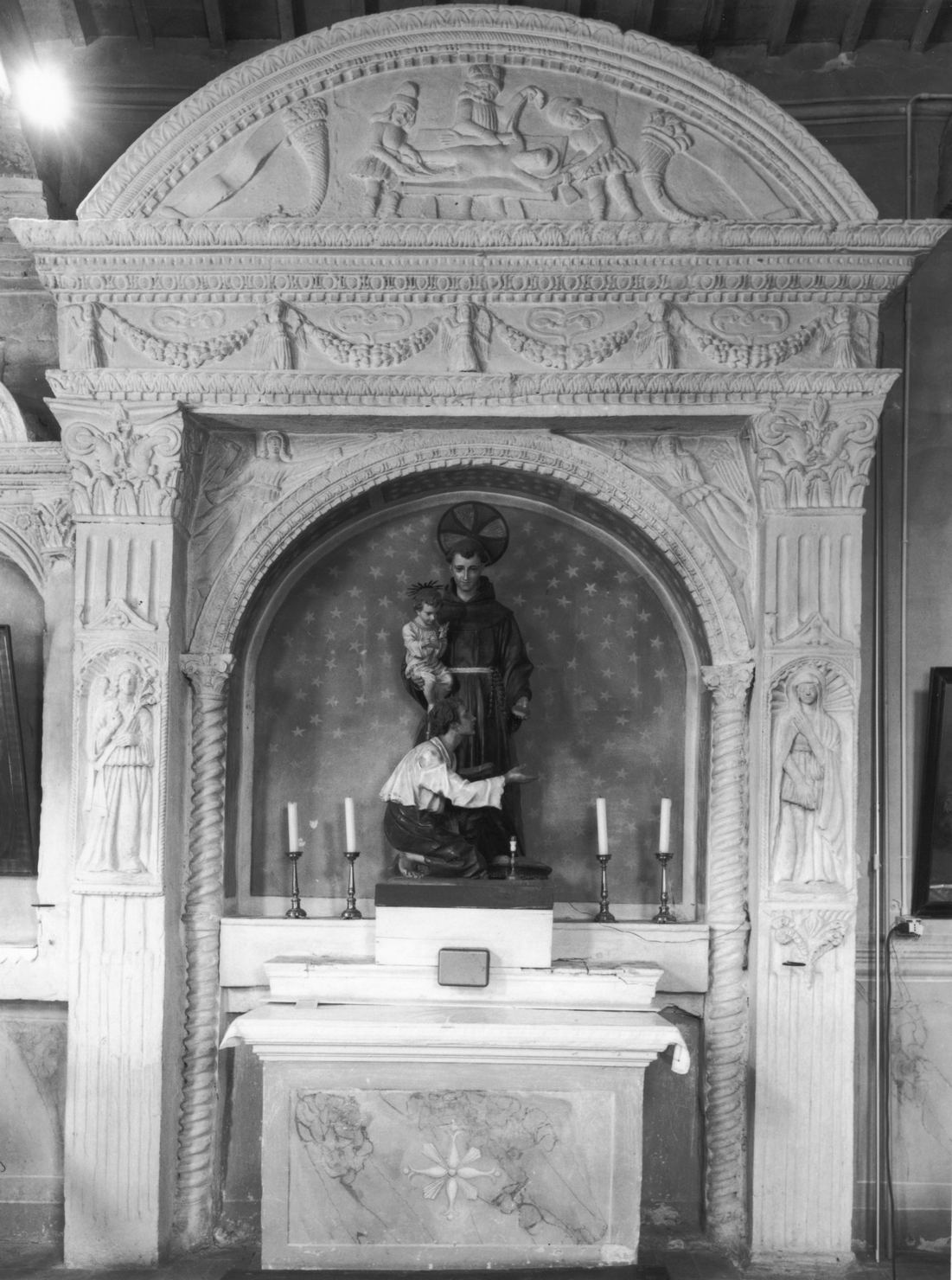 altare, elemento d'insieme - bottega toscana (seconda metà sec. XV)