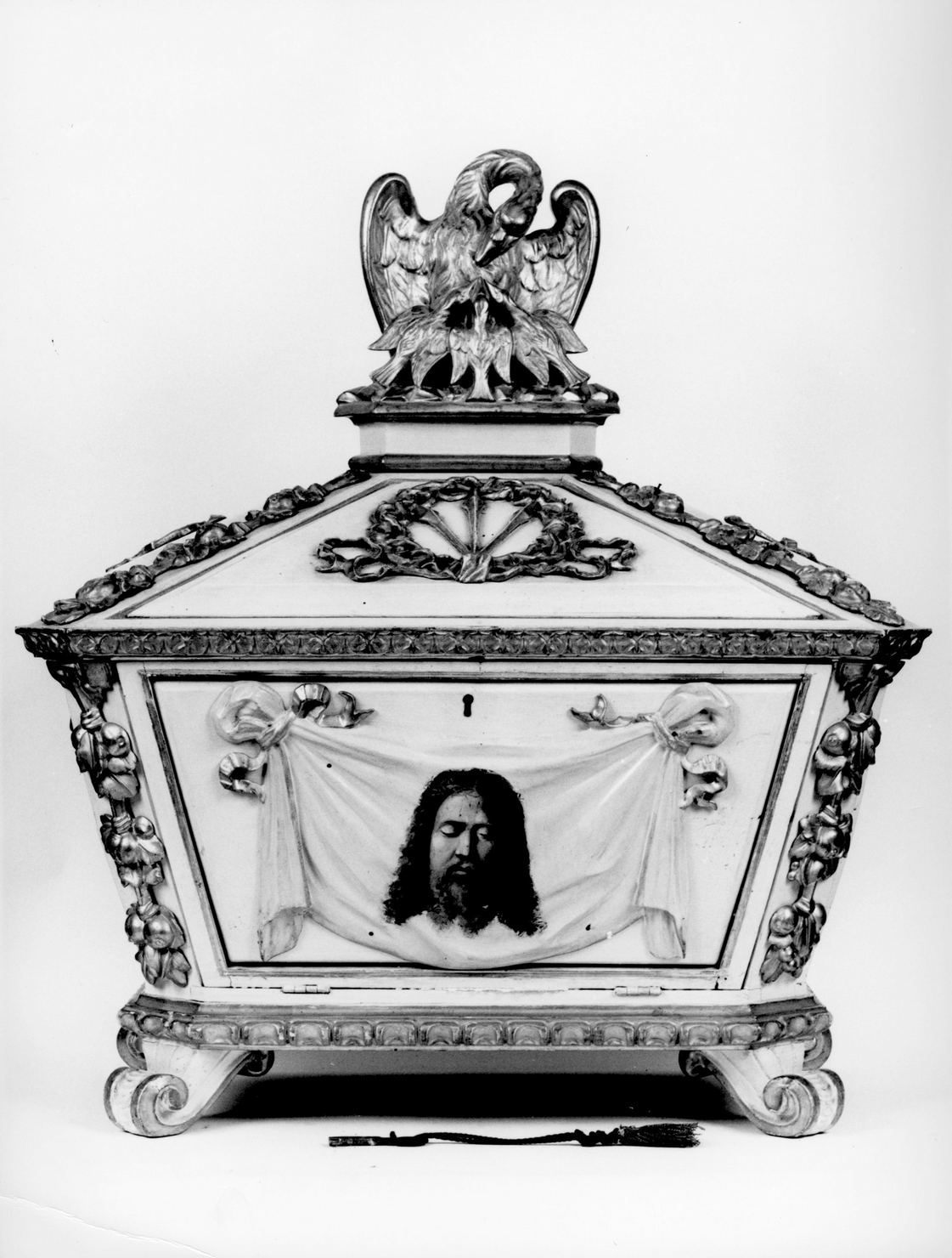 volto di Cristo (repositorio) - bottega toscana (prima metà sec. XIX)