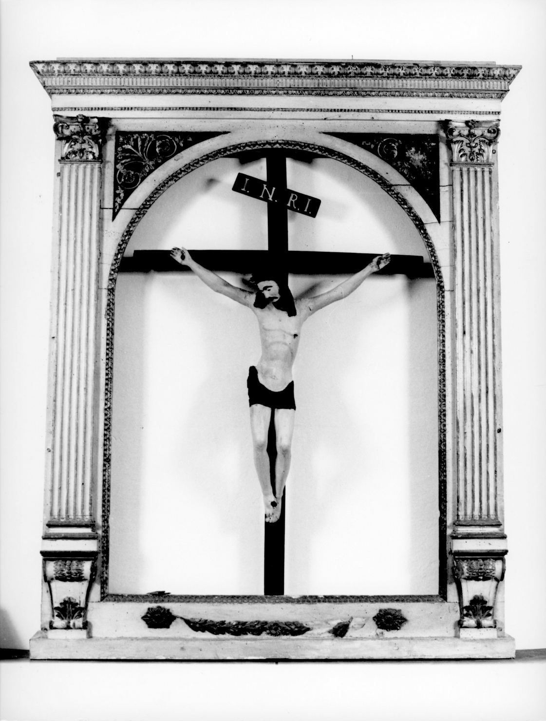Cristo crocifisso (croce) - bottega toscana (prima metà sec. XIX)