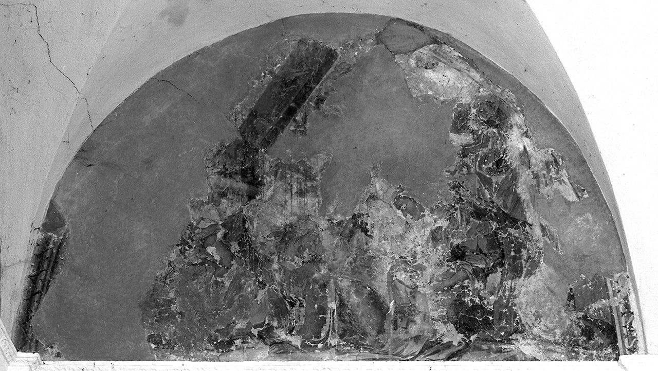salita di Cristo al monte Calvario (dipinto, elemento d'insieme) di Nasini Francesco (sec. XVII)