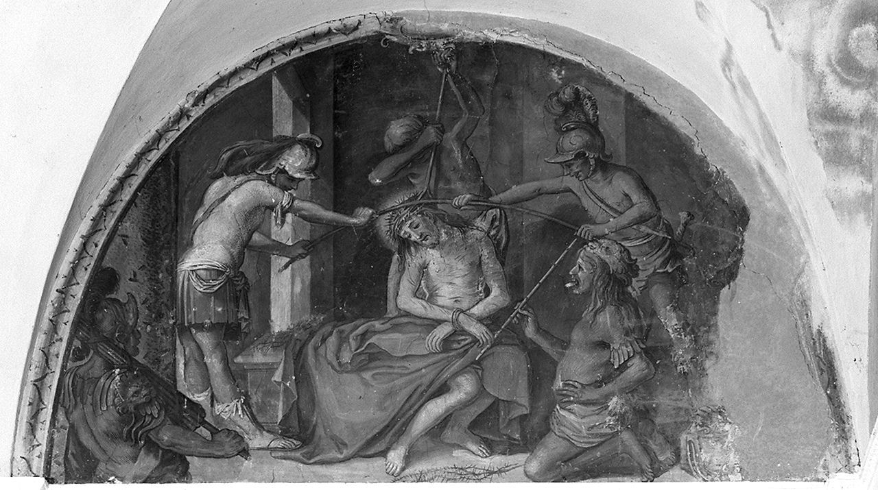 flagellazione di Cristo (dipinto, elemento d'insieme) di Nasini Francesco (sec. XVII)