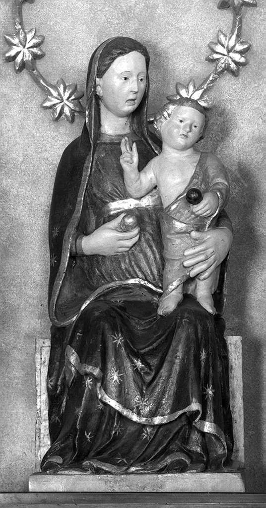 Madonna con Bambino in trono (statua) di Domenico di Niccolo' detto Domenico dei Cori (e aiuti) (sec. XV)